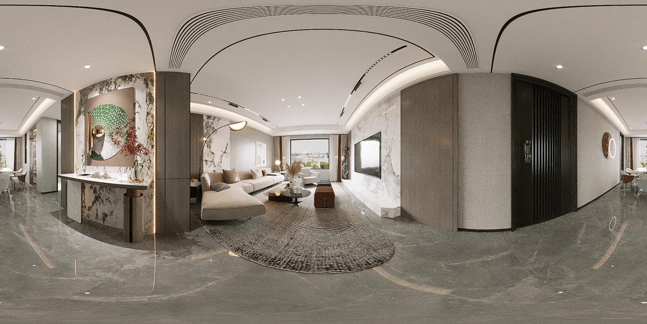 龍湖九里晴川-現(xiàn)代簡約-臥室設(shè)計效果圖