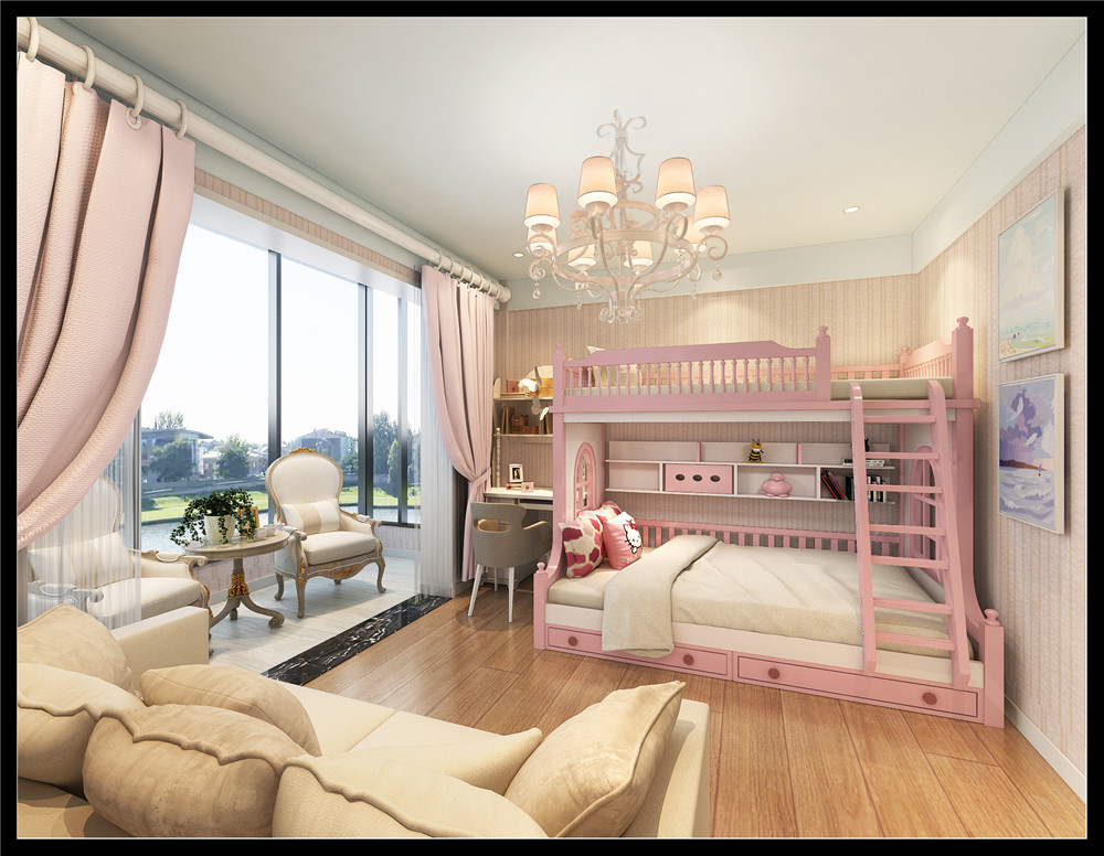 龍湖九里晴川-現(xiàn)代簡約-臥室設(shè)計(jì)效果圖