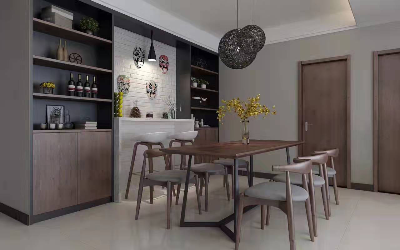 龍湖九里晴川-現(xiàn)代簡約-臥室設(shè)計效果圖