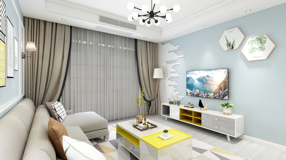 龍湖九里晴川-現(xiàn)代簡約-臥室設(shè)計效果圖