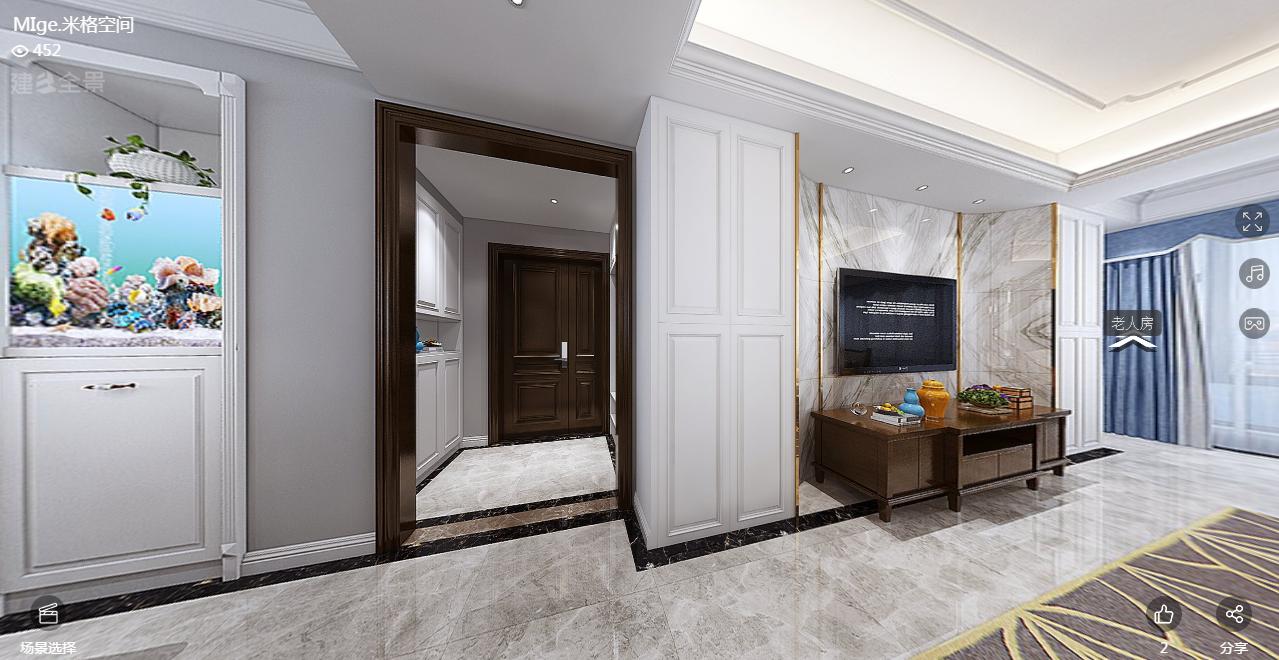 龍湖九里晴川-現(xiàn)代簡(jiǎn)約-臥室設(shè)計(jì)效果圖